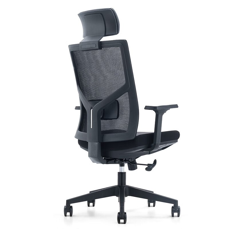 臻远ZY-7448办公椅高背网椅电脑椅职员椅转椅带伸缩脚蹬