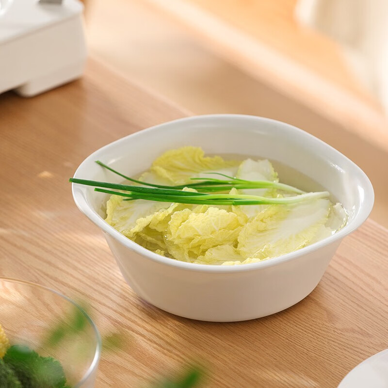 茶花银离子抗菌加厚脸盆塑料脚盆洗PP新生婴儿童大小脸盆洗菜盆 【两个装】方盆S+L