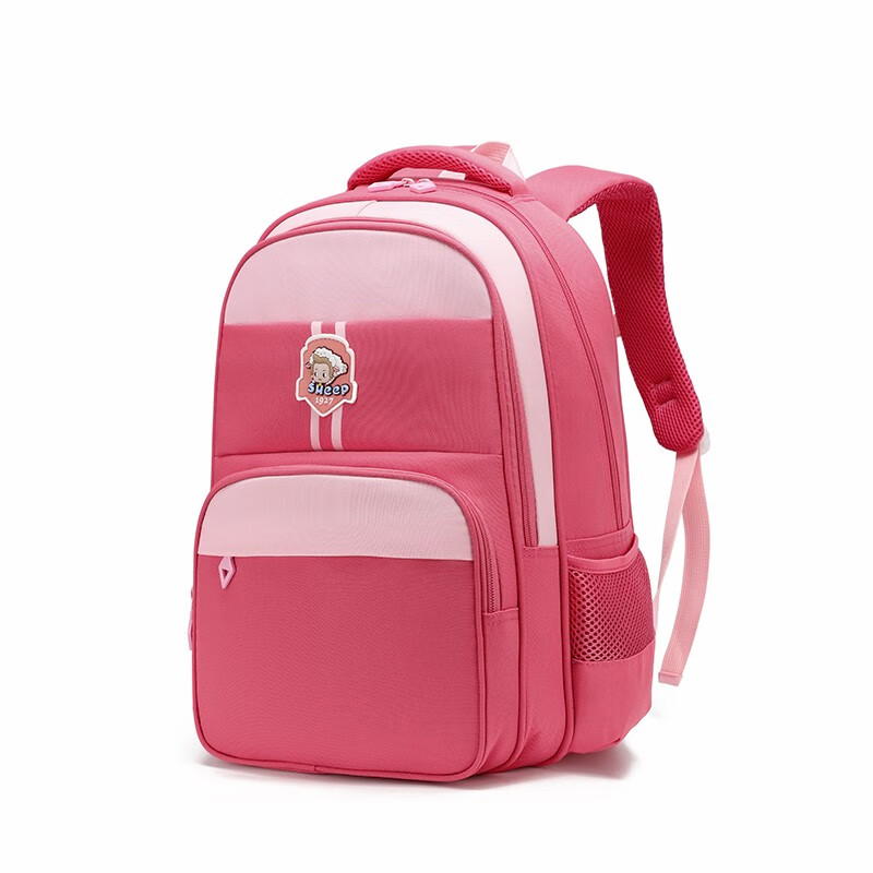 恒源祥（HYX）小学高年级书包儿童书包 红色