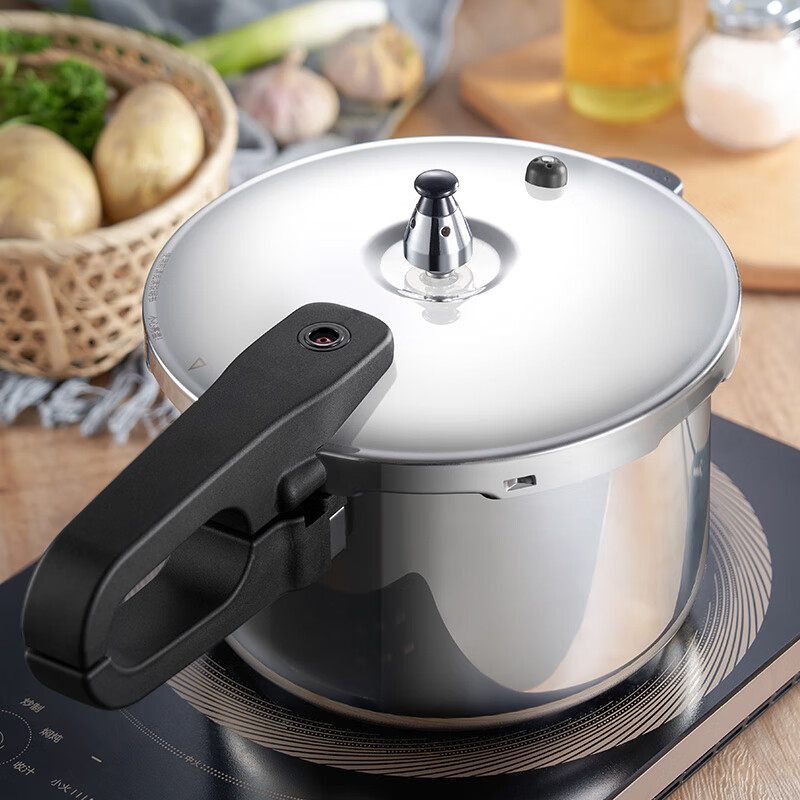 美的（Midea）高压锅燃气压力锅22CM不锈钢电磁炉明火通用YG22Z20S