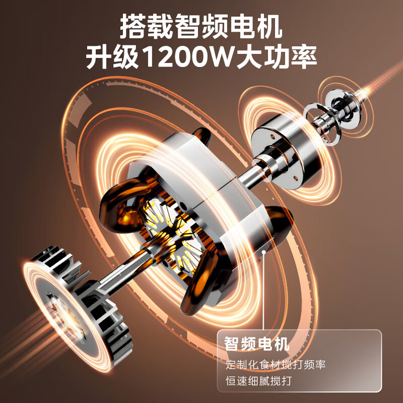 美的（Midea）安睡Max低音破壁机家用1.75L榨汁机柔音降噪豆浆料理机MJ-PB1S1