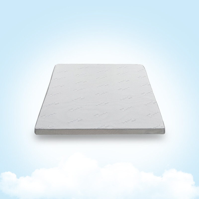 记忆棉床垫非温感慢回弹海绵床垫加厚榻榻米双人 银离子薄垫7cm 900*