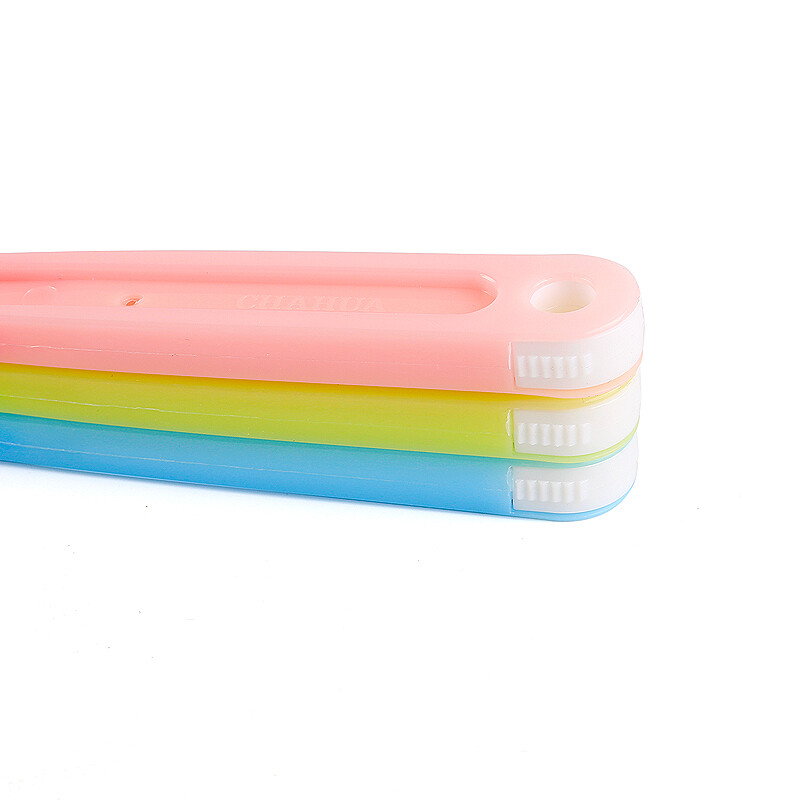 茶花（CHAHUA） 茶花塑料苍蝇拍夏季家用厨房客厅苍蝇圆形拍方形拍苍蝇拍 塑柄蝇拍 随机色