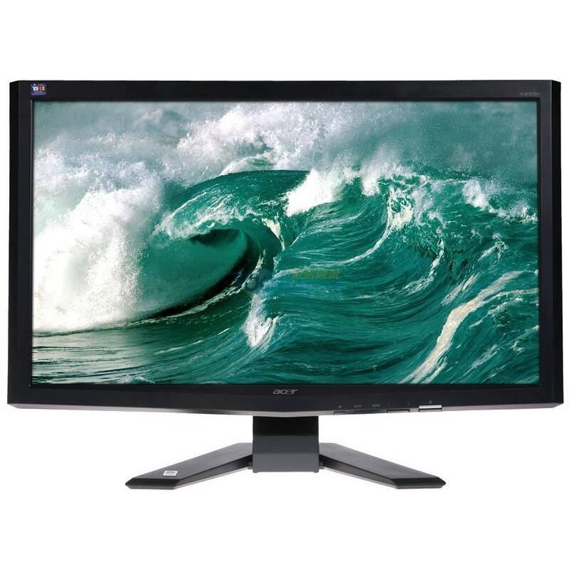 宏碁(acer)23英寸宽屏液晶显示器 x233hbd (黑色)