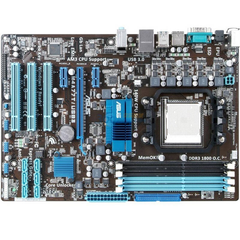 华硕(asus)m4a77t/usb3主板(amd 770g/socket am3 ) 自营