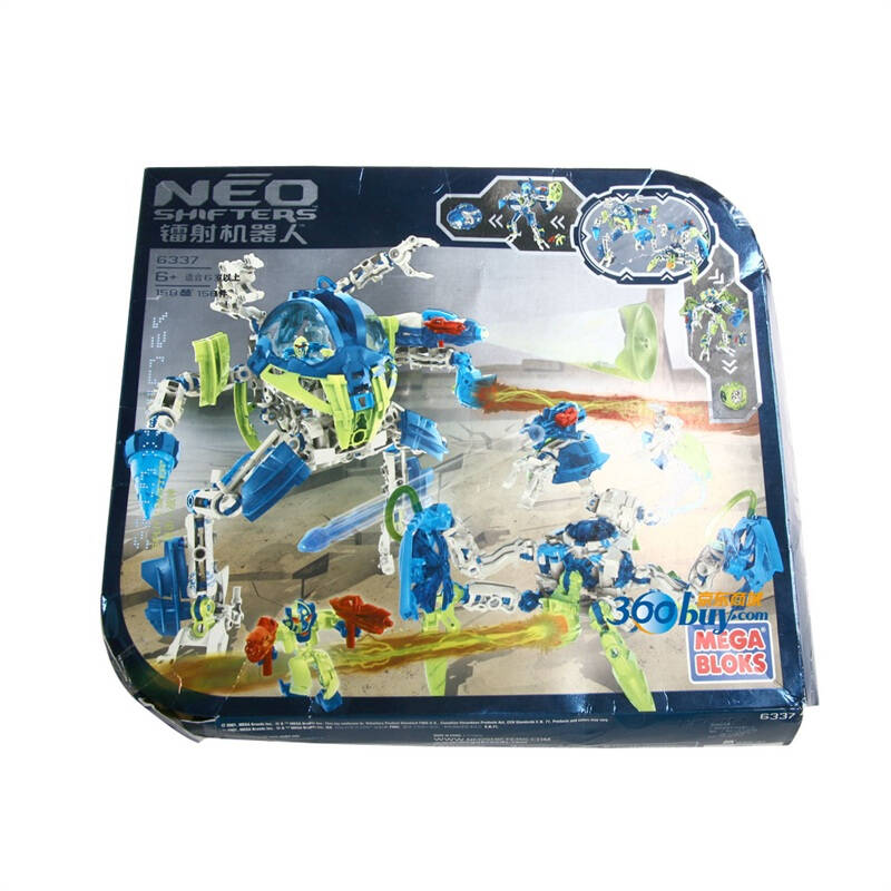 美高(megabloks)镭射机器人狙击战神 6337(资料不全)