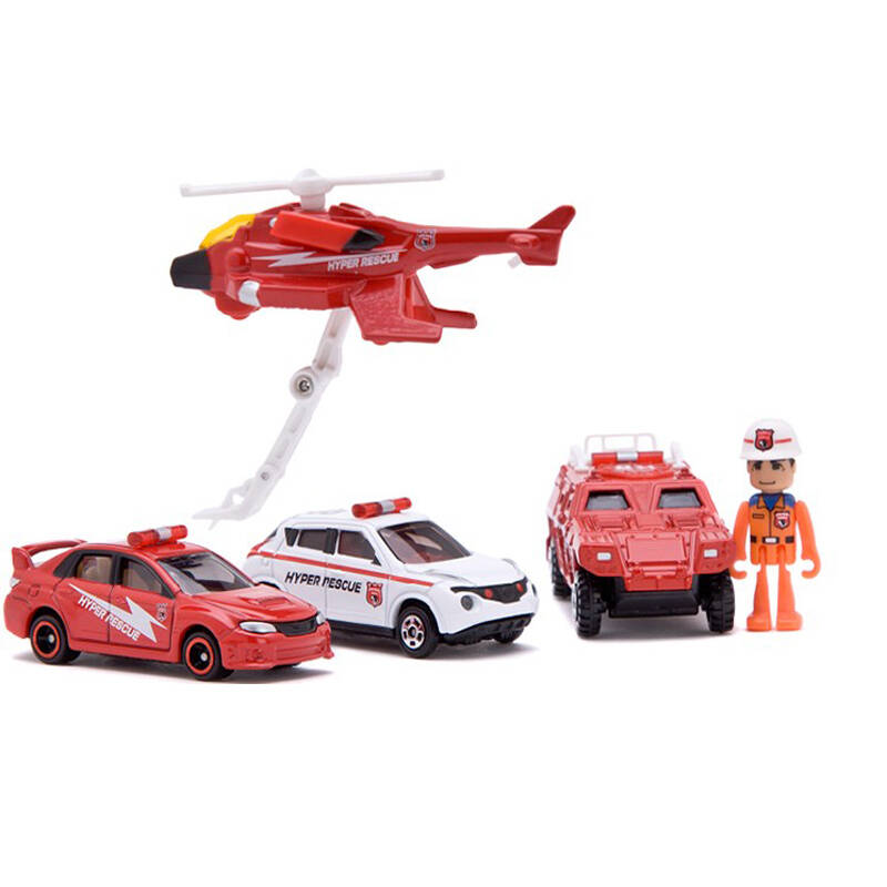 tomy 多美多美卡超级救援紧急出动机动车套组