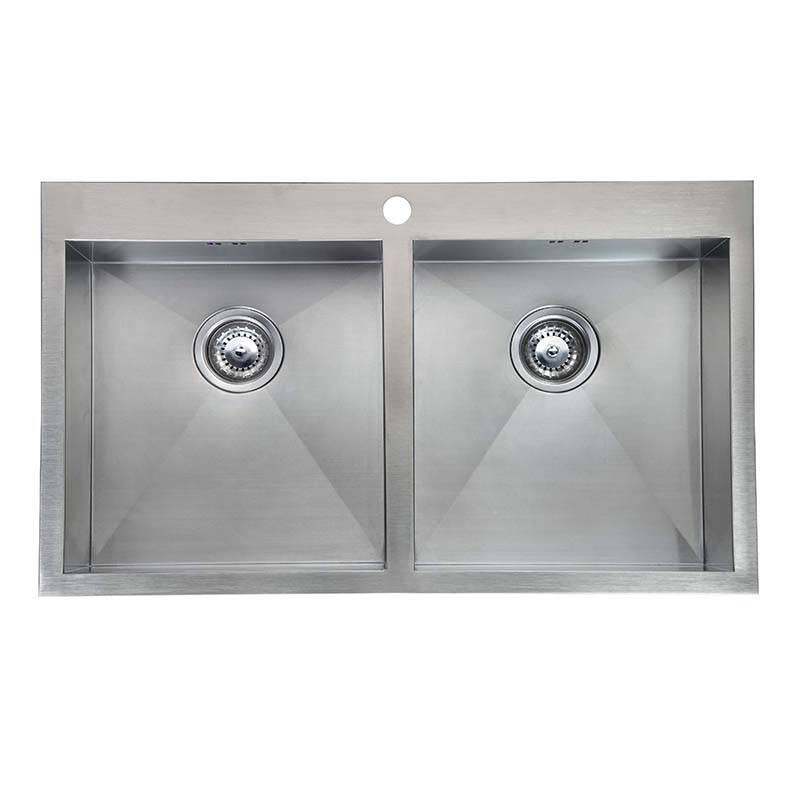 弗兰卡franke厨房水槽304不锈钢双槽水盆厨盆洗菜盆厨盆plx620-82