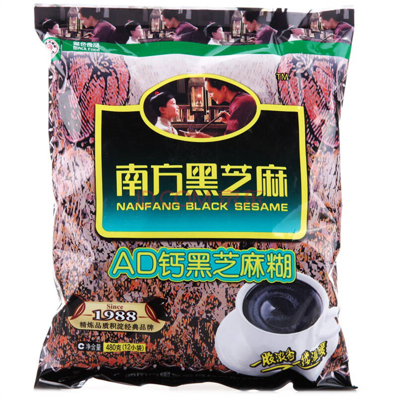 南方ad钙黑芝麻糊480g