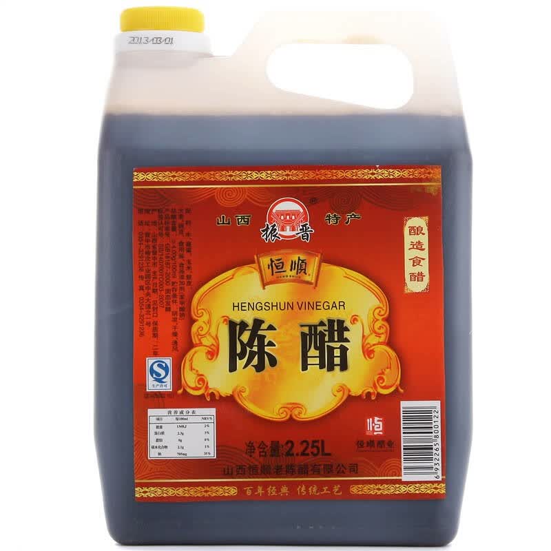 恒顺 山西陈醋 2.25l