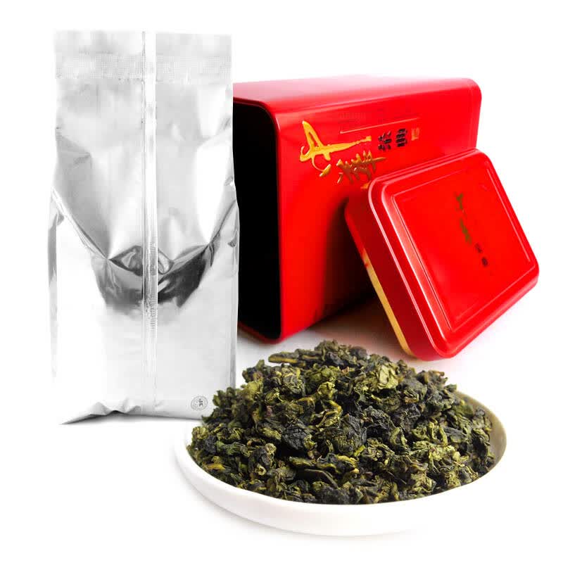 锦瀚茶业 乌龙茶 安溪铁观音清香型 茶叶 1号铁罐-300g/罐