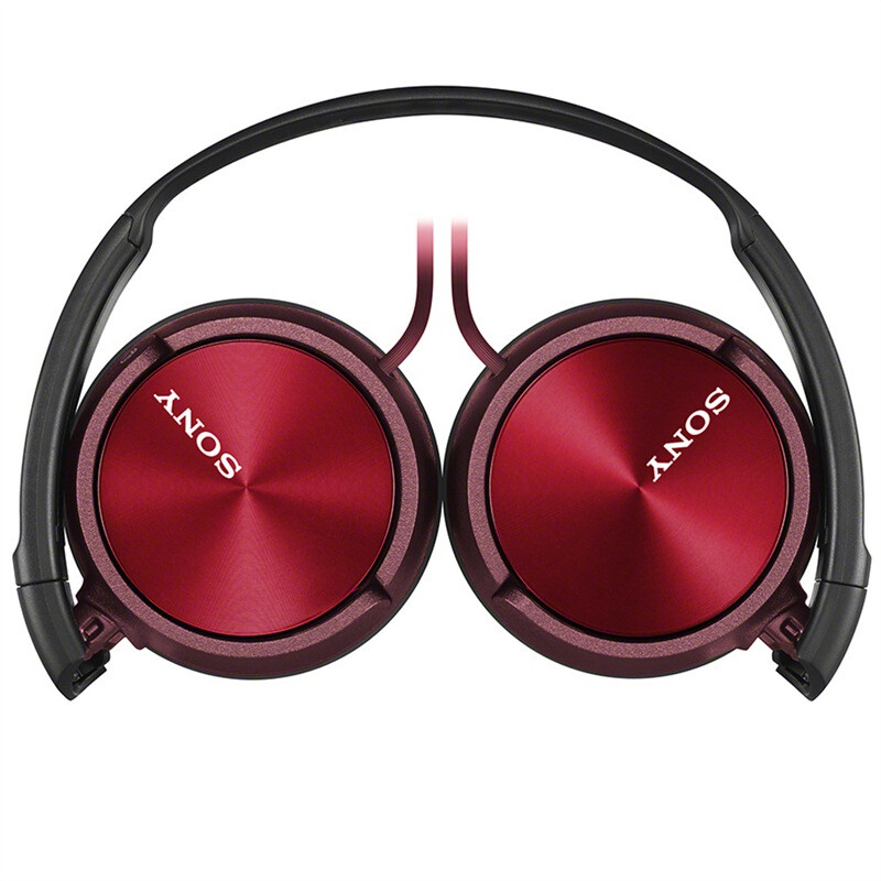 索尼（SONY） MDR-ZX310 头戴式立体声耳机  红色