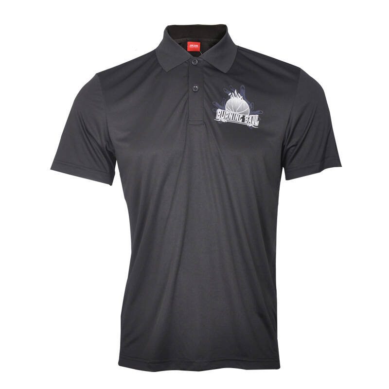 金莱克夏季男士运动短袖t恤22201165 黑 l