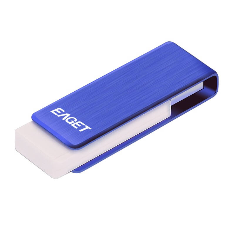忆捷(eaget) f50 128g usb3.0高速金属u盘 蓝色 自营