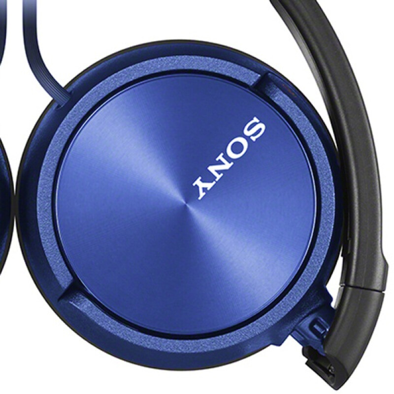 索尼（SONY） MDR-ZX310 头戴式立体声耳机  蓝色