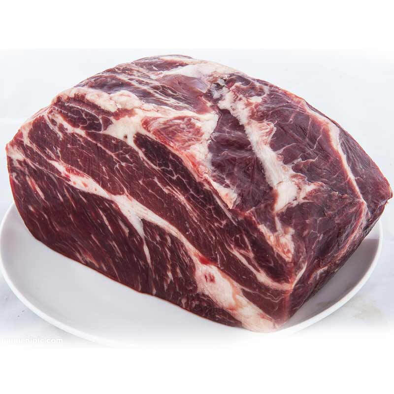 聚福鲜 河南冷冻牛肉 雪花和牛上脑 210±10克/包牛排 新鲜原味上脑