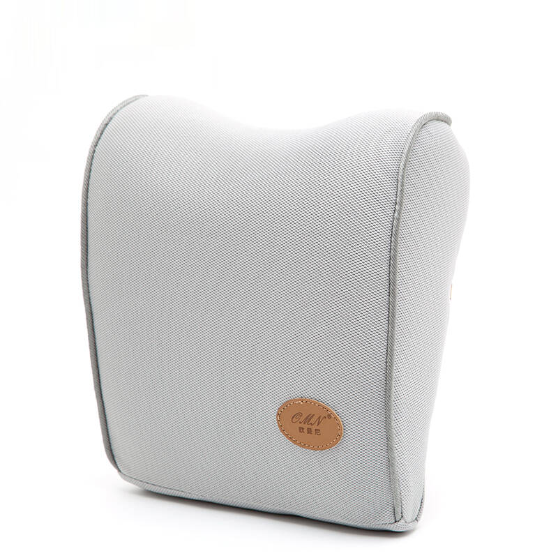 欧曼尼 汽车头枕 汽车颈枕 慢回弹 太空记忆棉 竹炭 车用按摩梯形头枕