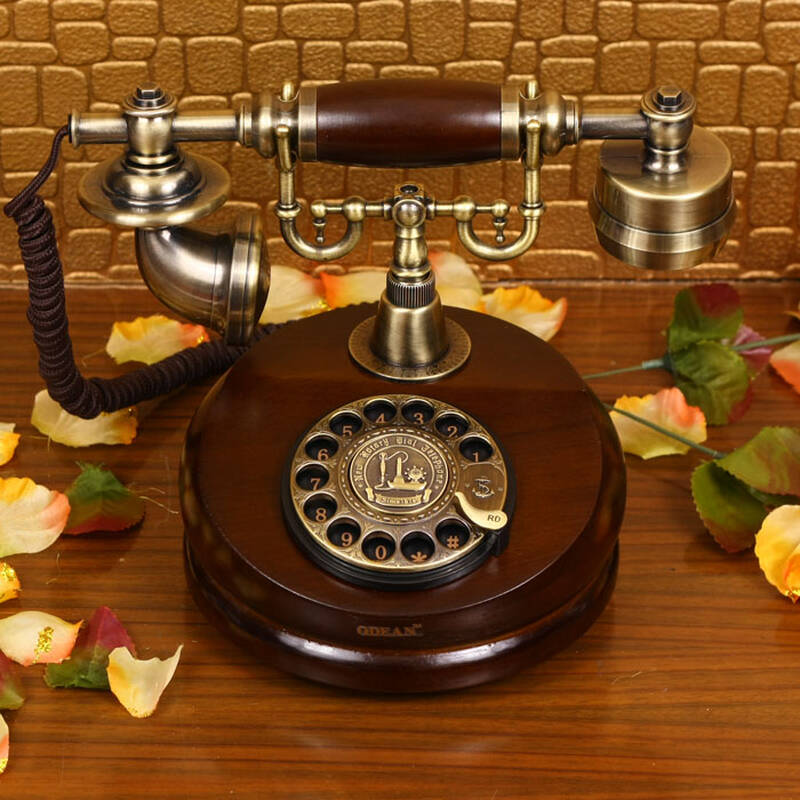 【包邮】金属旋转拨盘/机械铃声/欧式摆件/505az - 京东触屏版