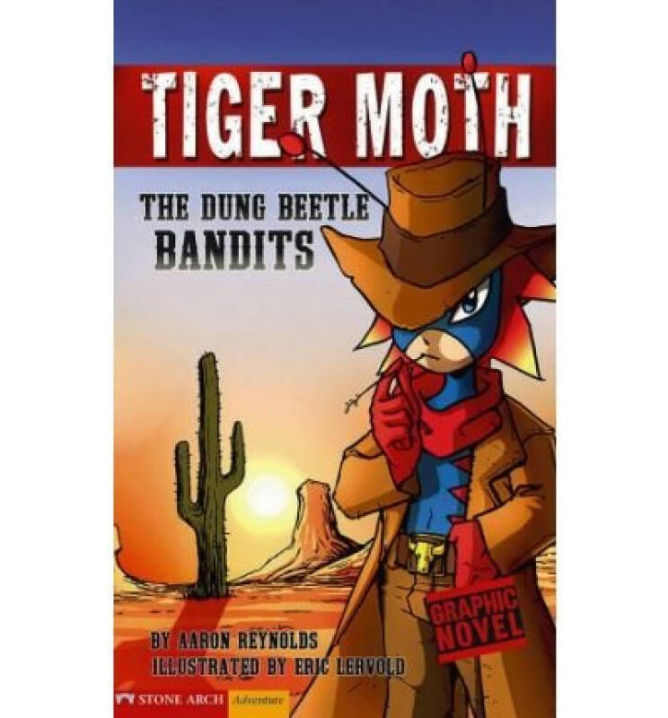 the dung beetle bandits: tiger moth (graphic sparks graphic