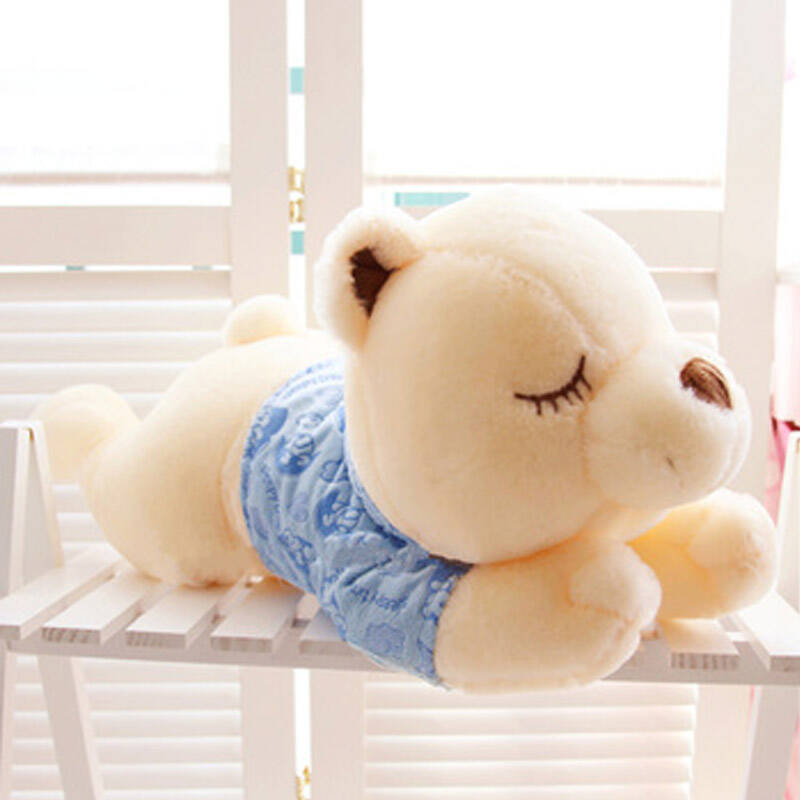 行之 趴趴瞌睡小熊公仔 可爱眯眼睡梦熊玩偶 情侣布娃娃毛绒玩具 情人