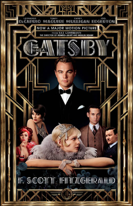 英文原版the great gatsby movie tie in了不起的盖茨比电影版