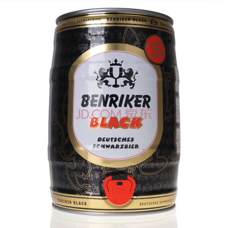 德国原装进口啤酒 博瑞克黑啤 5l桶装 (仅限江浙沪)