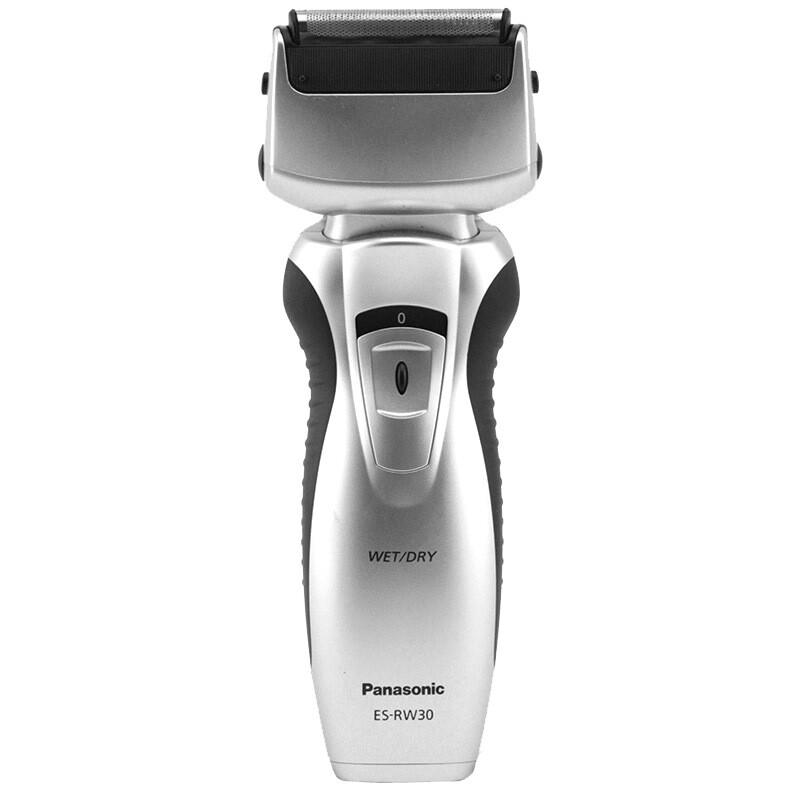 松下（Panasonic）电动剃须刀刮胡刀干湿两剃全身水洗双刀头ES-RW30-S