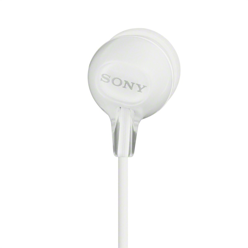 索尼（SONY） ?MDR-EX15AP 耳机入耳式重低音手机耳麦有线控通话电脑通用耳塞 白色
