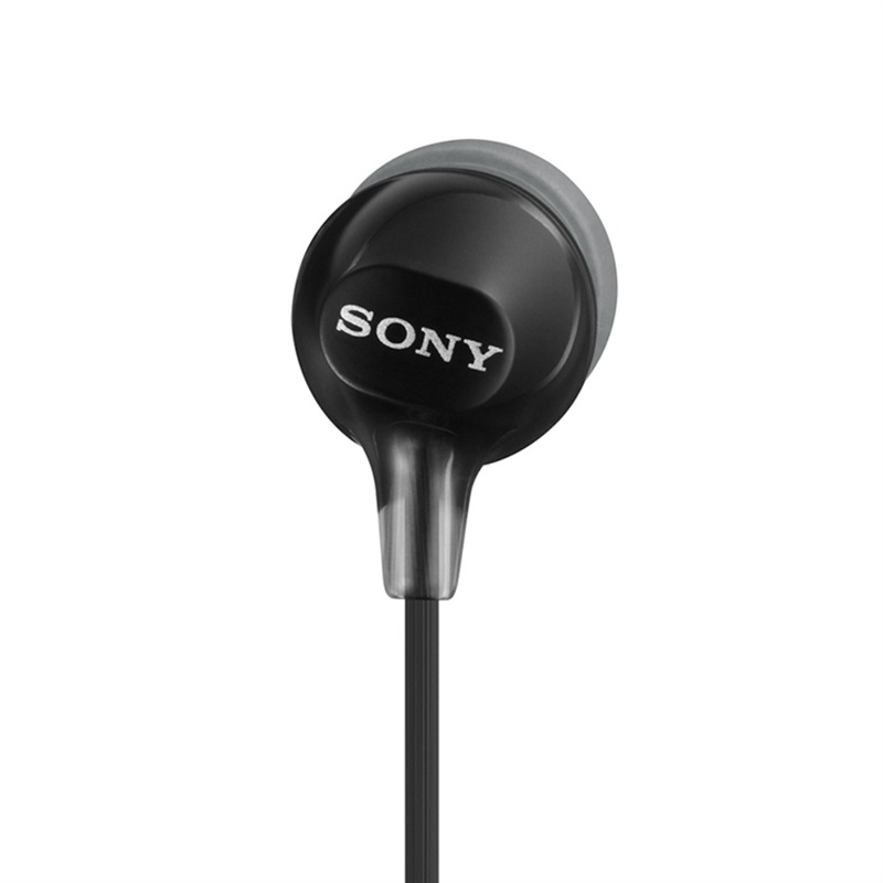 索尼（SONY） MDR-EX15AP 耳机入耳式重低音手机耳麦有线控通话电脑通用耳塞 黑色