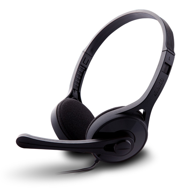 漫步者（EDIFIER） K550 头戴式耳机耳麦 游戏耳机 电脑耳机  办公教育 学习培训 典雅黑色