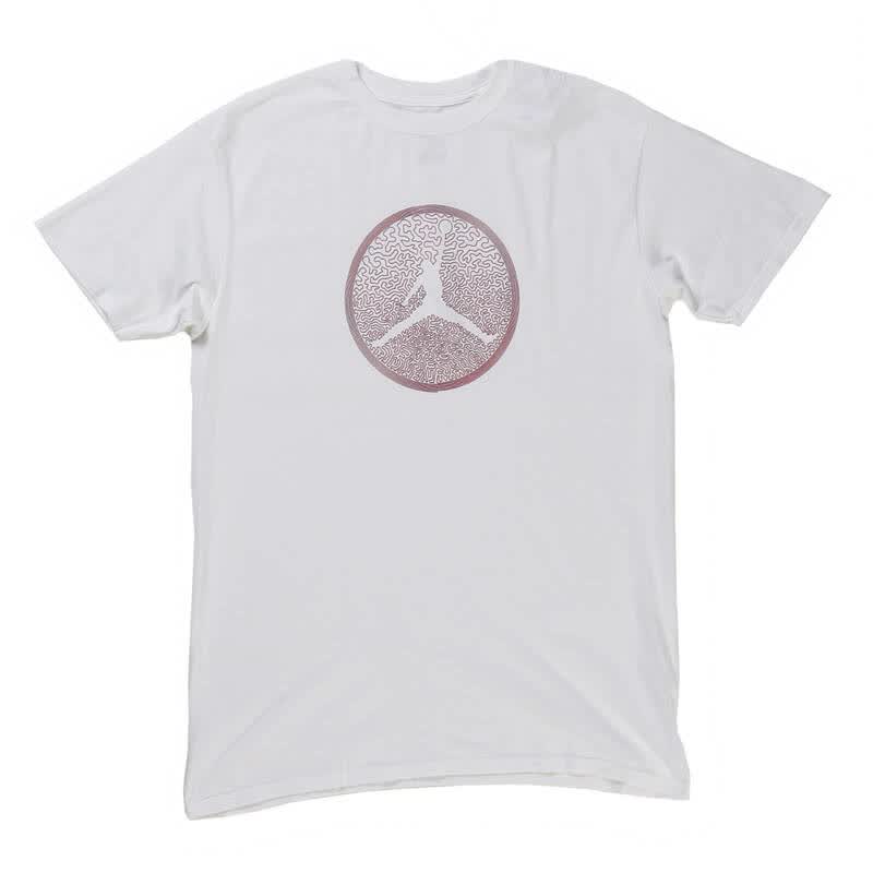耐克/nike 男士jordan乔丹飞人大logo短袖 d 383916-100 白色 s码