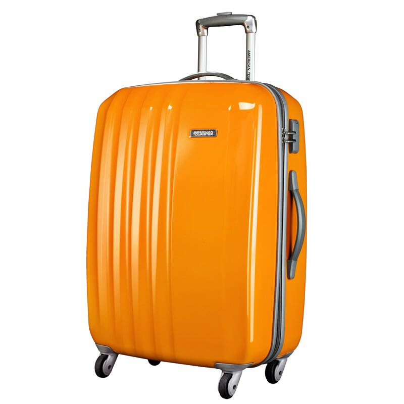 americantourister美旅箱包 100%pc坚韧时尚炫彩万向轮拉杆箱40t*960