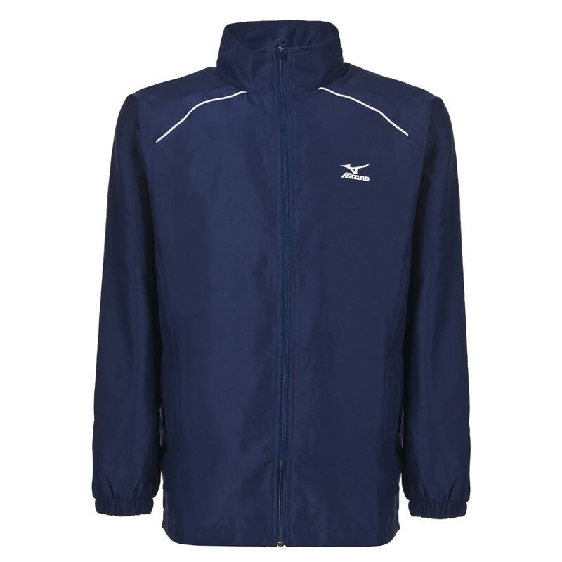 mizuno 美津浓 男款 防风运动训练服 z78ws101 深蓝 xxxxl