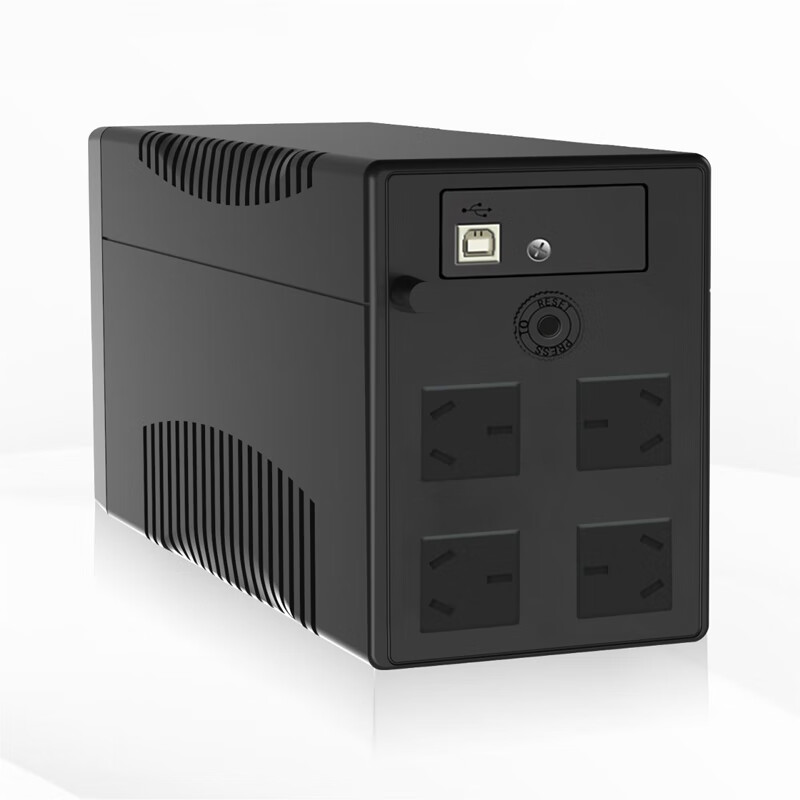 雷迪司（LADIS） H1000M后备式UPS不间断电源兼容NAS电脑开关机1000VA 600W稳压可带2台电脑单机延时30分钟