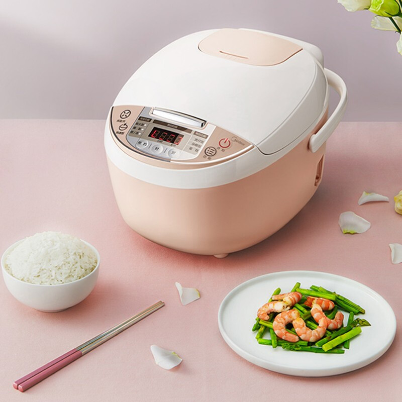 美的（Midea） 智能电饭煲家用 柴火饭可预约多功能3L迷你电饭锅 WFS3018Q