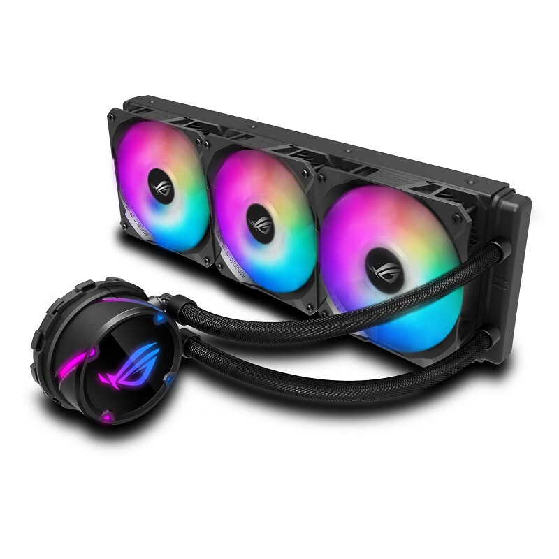 华硕（ASUS）ROG STRIX LC 360 RGB飞龙系列一体式CPU水冷散热器 RGB版【5年换新/360mm冷排】