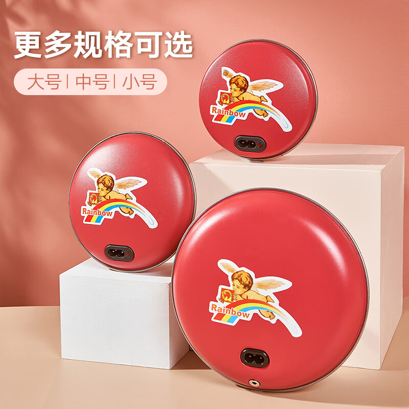 老司机点评彩虹暖手宝 电热暖手器暖脚暖身暖手宝宝充电 (大号)红色