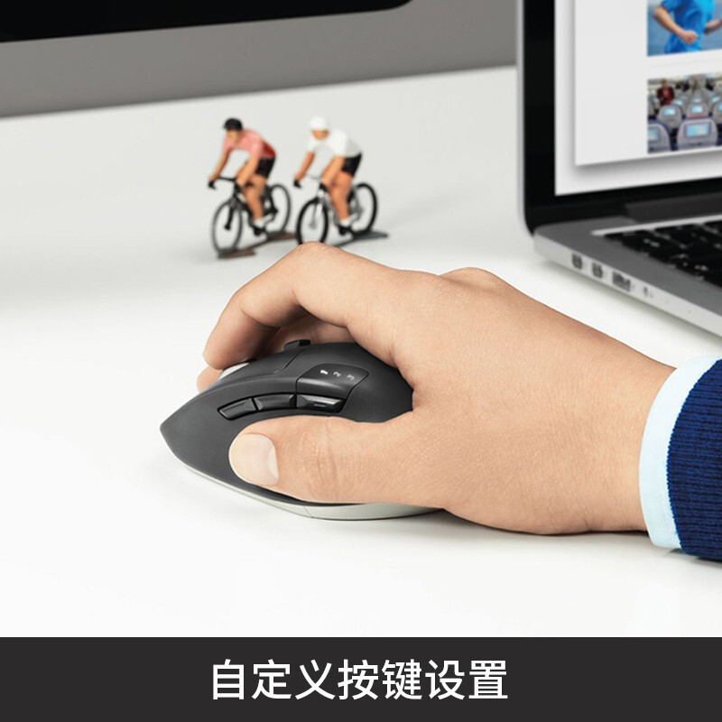 羅技（Logitech） M720 藍(lán)牙優(yōu)聯(lián)雙模家用辦公無線鼠標(biāo) 右手鼠標(biāo) 大手鼠標(biāo) 黑色