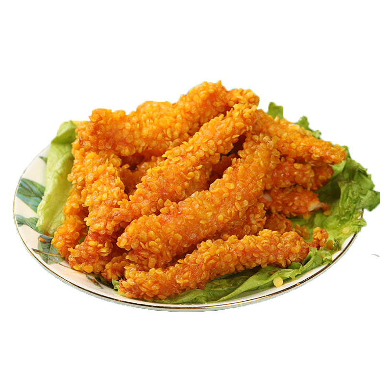 大用鸡肉生鲜鸡肉块油炸小吃半雪花鸡柳900g鸡柳条油炸小吃4件