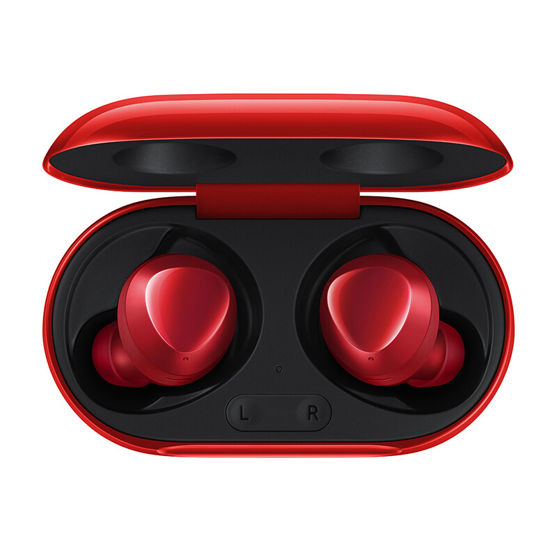 三星 SAMSUNG Galaxy Buds+真无线蓝牙入耳式耳机 苹果安卓通用/音乐/游戏/运动/时尚/通话耳机 耀目红