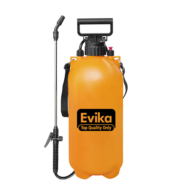 Evika手動氣壓式噴霧器園藝澆花洗車噴壺農(nóng)用噴灑打藥機8L打藥壺