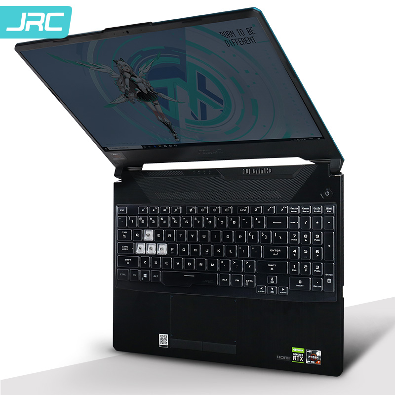 JRC 华硕天选 15.6英寸笔记本电脑键盘膜 TPU隐形保护膜防水防尘