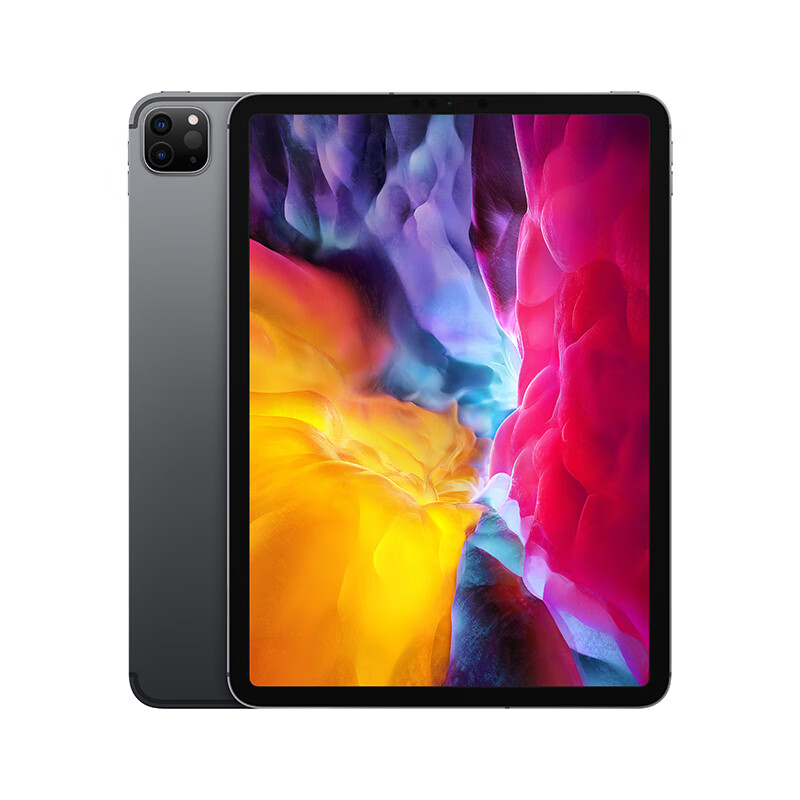 Apple iPad Pro 11英寸平板电脑 2020年新款(128G WLAN+Cellular版/全面屏/A12Z/Face ID/MY312CH/A) 深空灰
