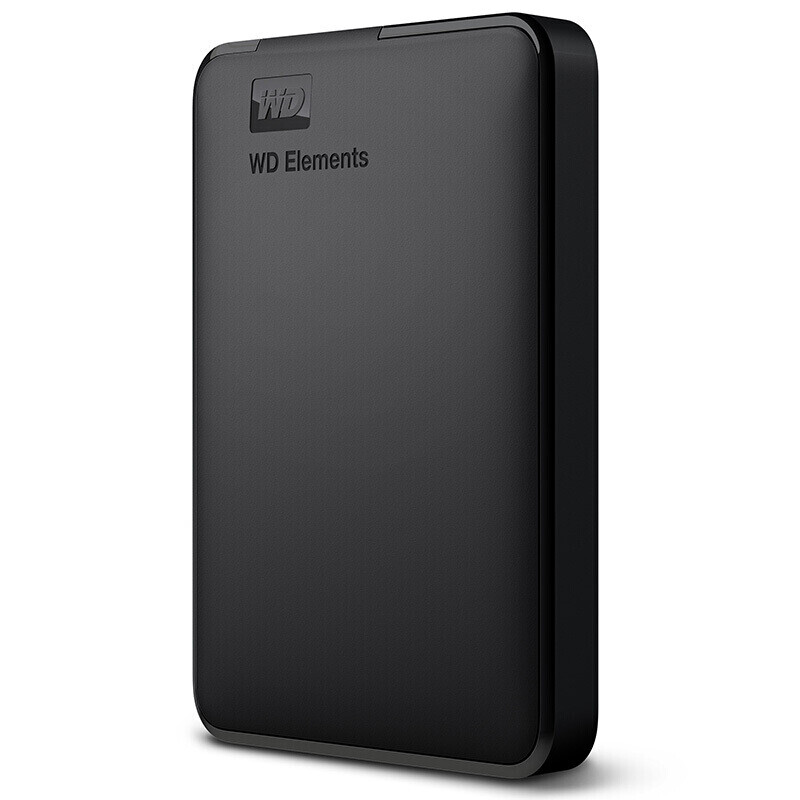 西部数据(WD) 2TB USB3.0 移动硬盘 Elements 新元素系列2.5英寸 大容量 快速传输 轻薄便携