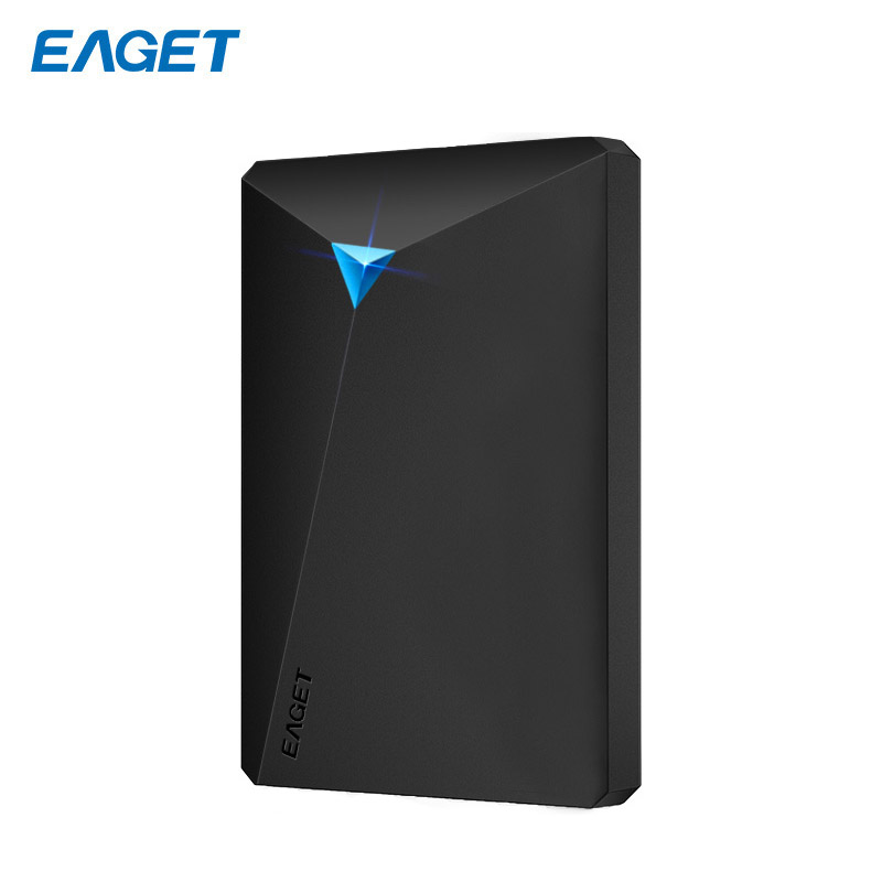 忆捷（EAGET）500GB USB3.0移动硬盘G20 2.5英寸数据备份存储安全高速防震黑色