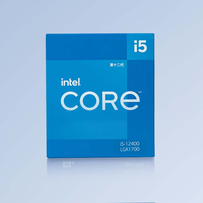 英特尔（Intel）12代 酷睿 i5-12400 处理器 6核12线程单核睿频至高可达4.4Ghz 18M三级缓存增强核显 盒装CPU