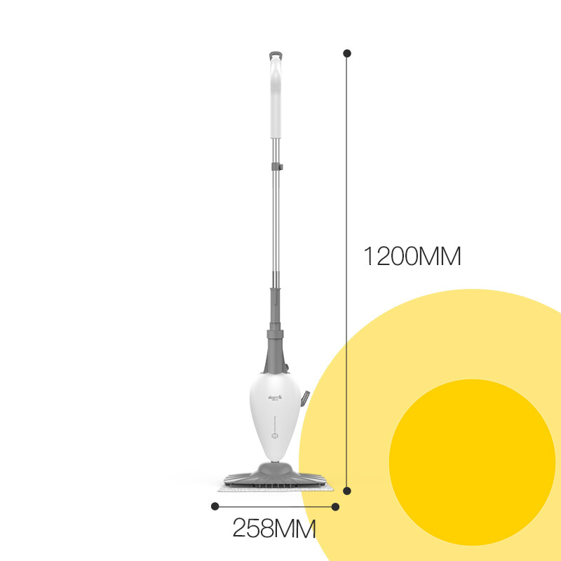 德尔玛（Deerma）蒸汽拖把家用清洁机拖地擦地高温除菌杀菌非无线电动拖把ZQ100