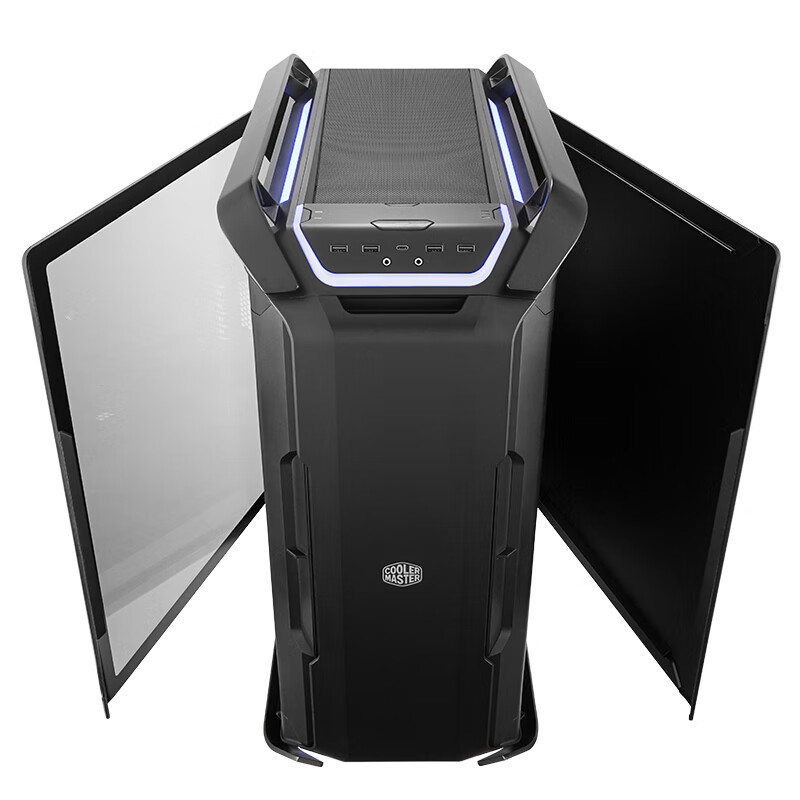 酷冷至尊( CoolerMaster )COSMOS C700P 黑色版 全塔机箱（支持420水冷/单曲面钢化玻璃/机体内外RGB）