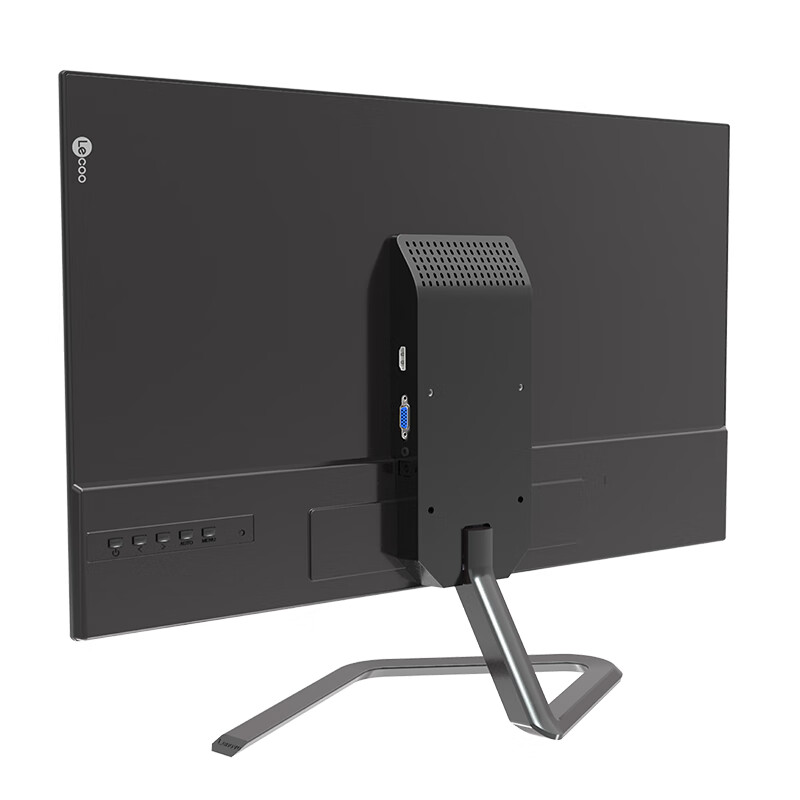 联想Lecoo 23.8英寸 全高清 IPS硬屏 微边框 纤薄机身 HDMI接口 可壁挂 低蓝光不闪屏 电脑显示器 M2411