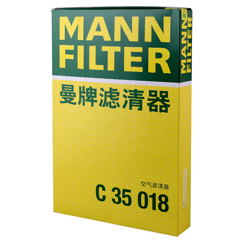 曼牌(MANNFILTER)空气滤清器/空滤/空气滤芯C35018适用别克新君威新君越 1.5T 1.8L 迈锐宝XL